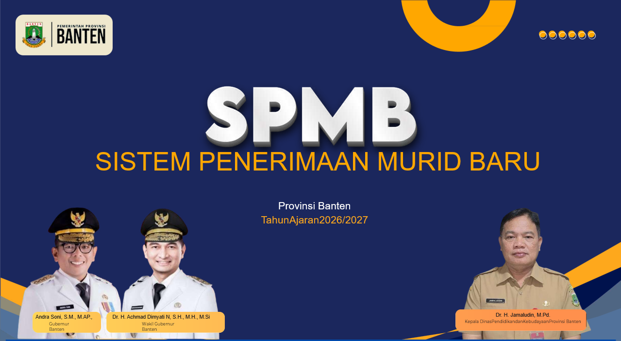 SISTEM PENERIMAAN SISWA BARU (SPMB)