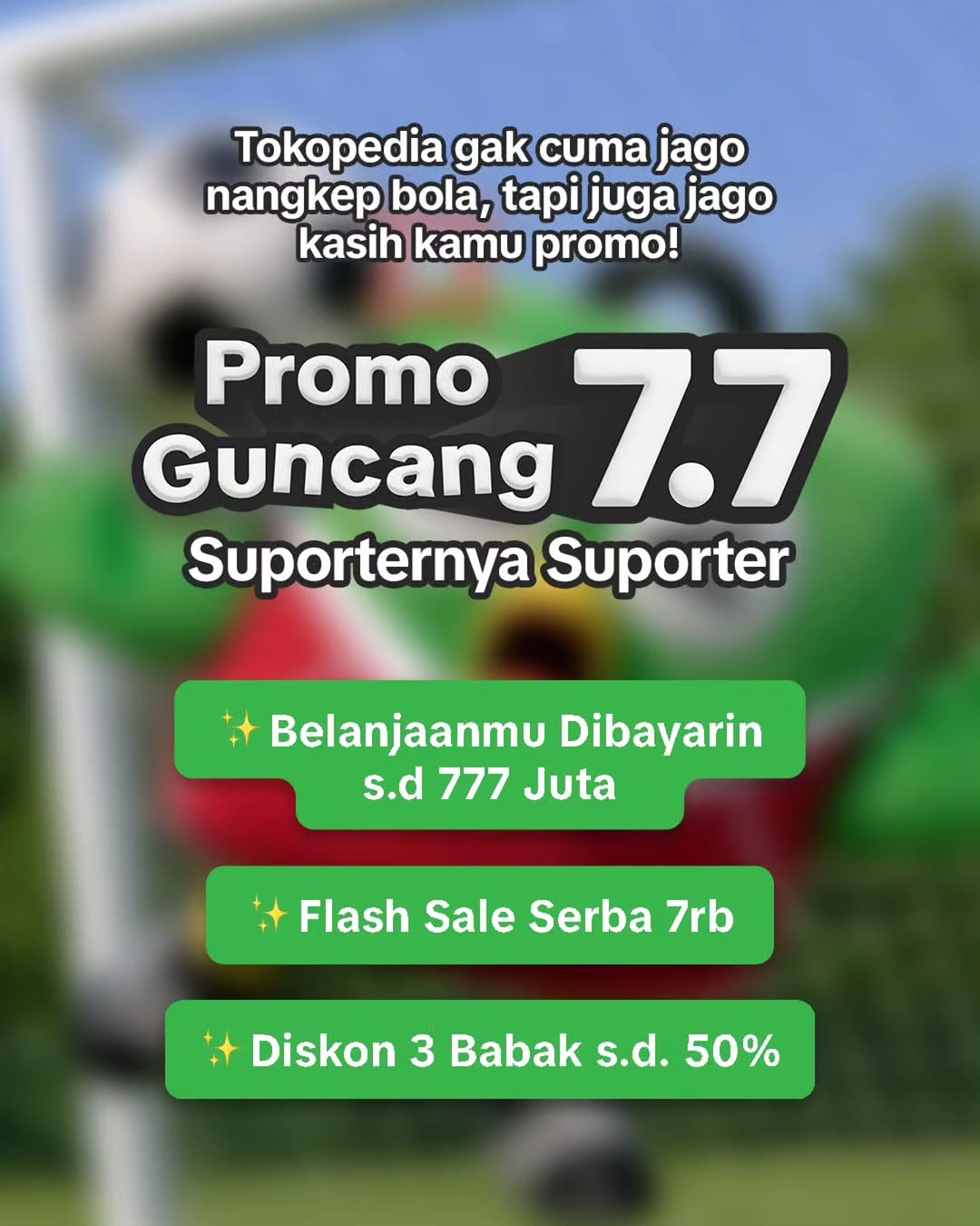 Apakah Tokopedia mempunyai WhatsApp resmi?