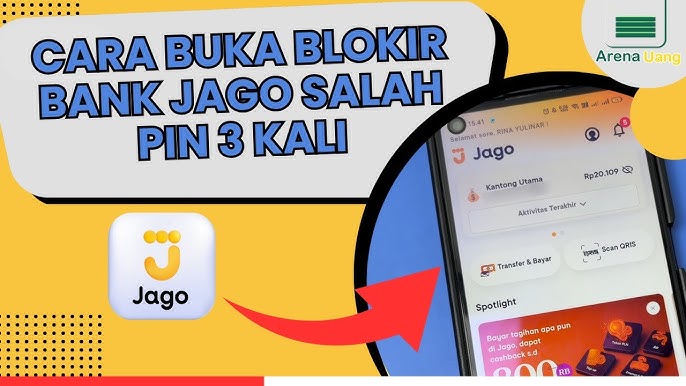 Solusi mudah Cara Atasi Lupa Password Bank Jago Terblokir ...