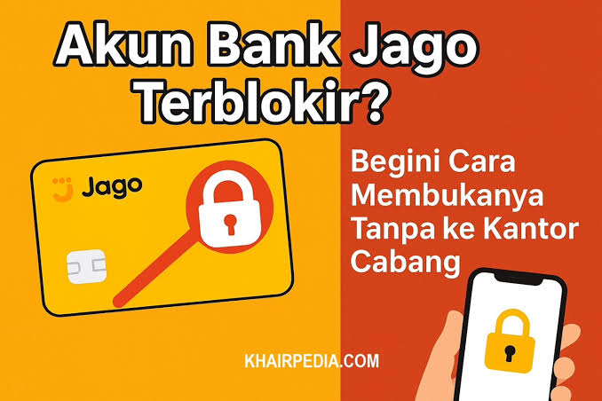 Cara buka blokir akun Bank Jago Atau lupa password ...