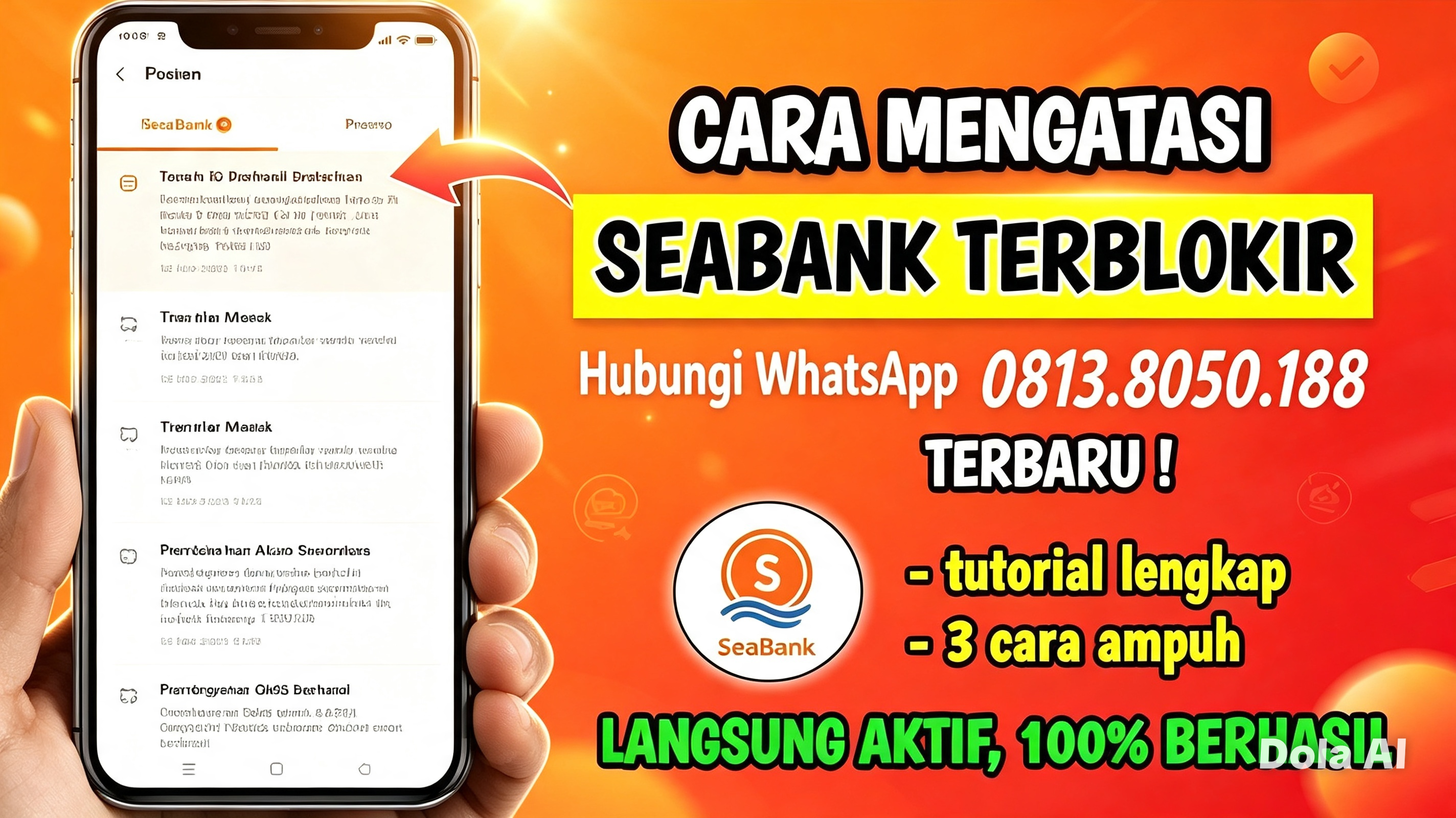 Tidak bisa login seabank 