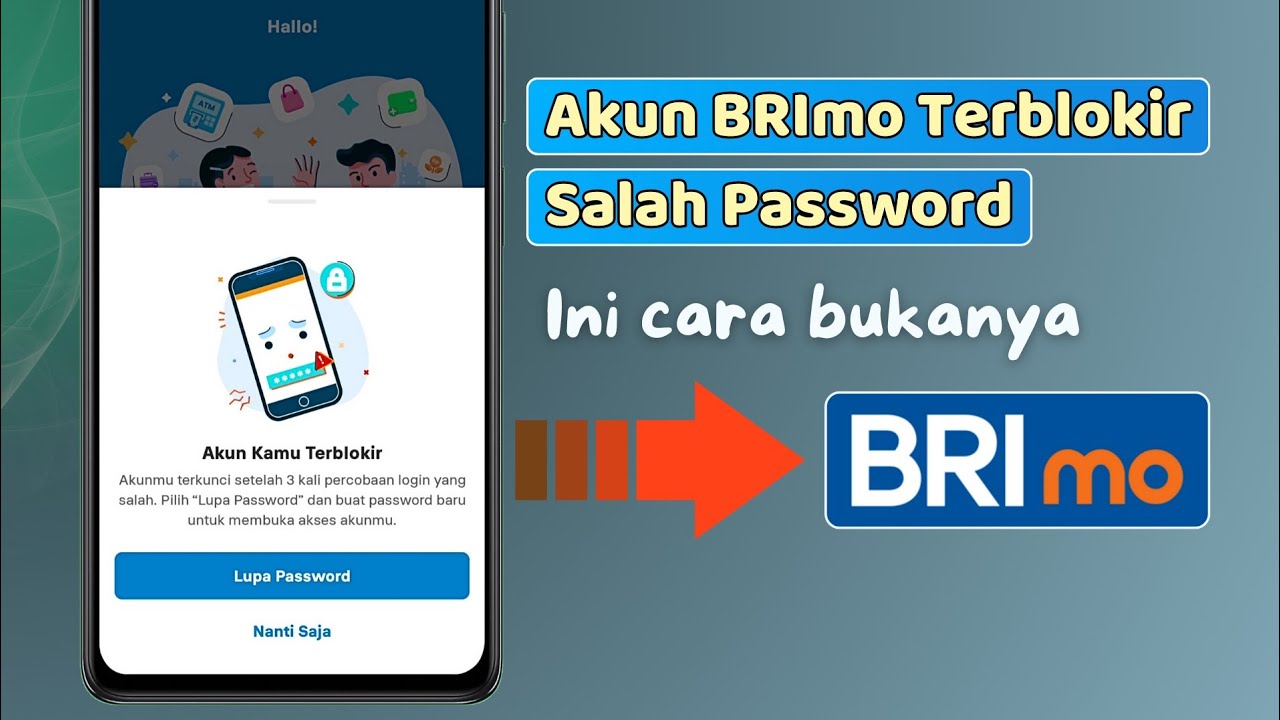 Bri menyediakan layanan buka blokir Brimo lupa pin melalui HP