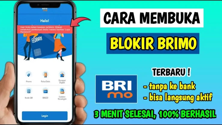 Cara buka blokir Brimo salah pin 3 kali lewat wa