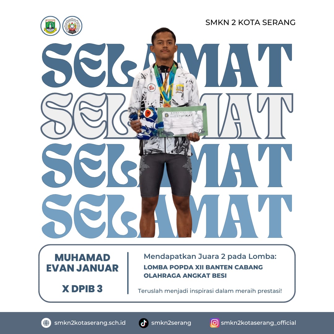 JUARA 2 LOMBA ANGKAT BESI POPDA XII BANTEN